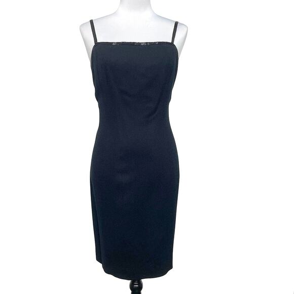 EUC - Lauren by Ralph Lauren Beaded Slip Mini Dress - Picture 2 of 6